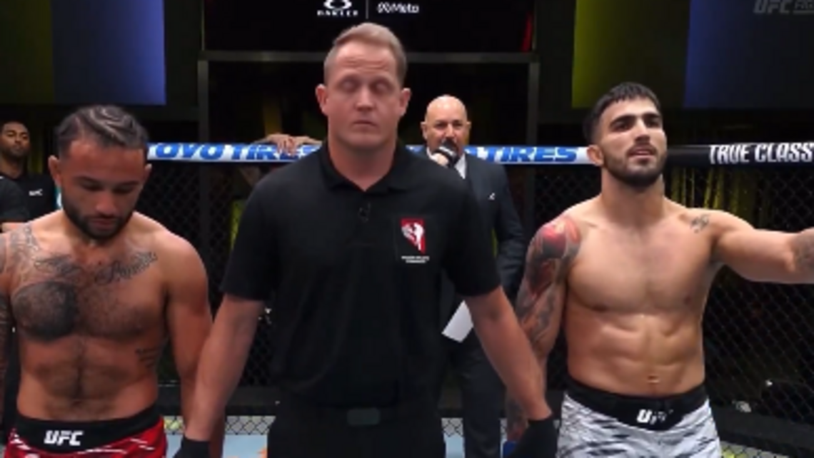 Un problema en el peso pluma. Cubano pasa como un huracán sobre su rival y sigue invicto en la UFC