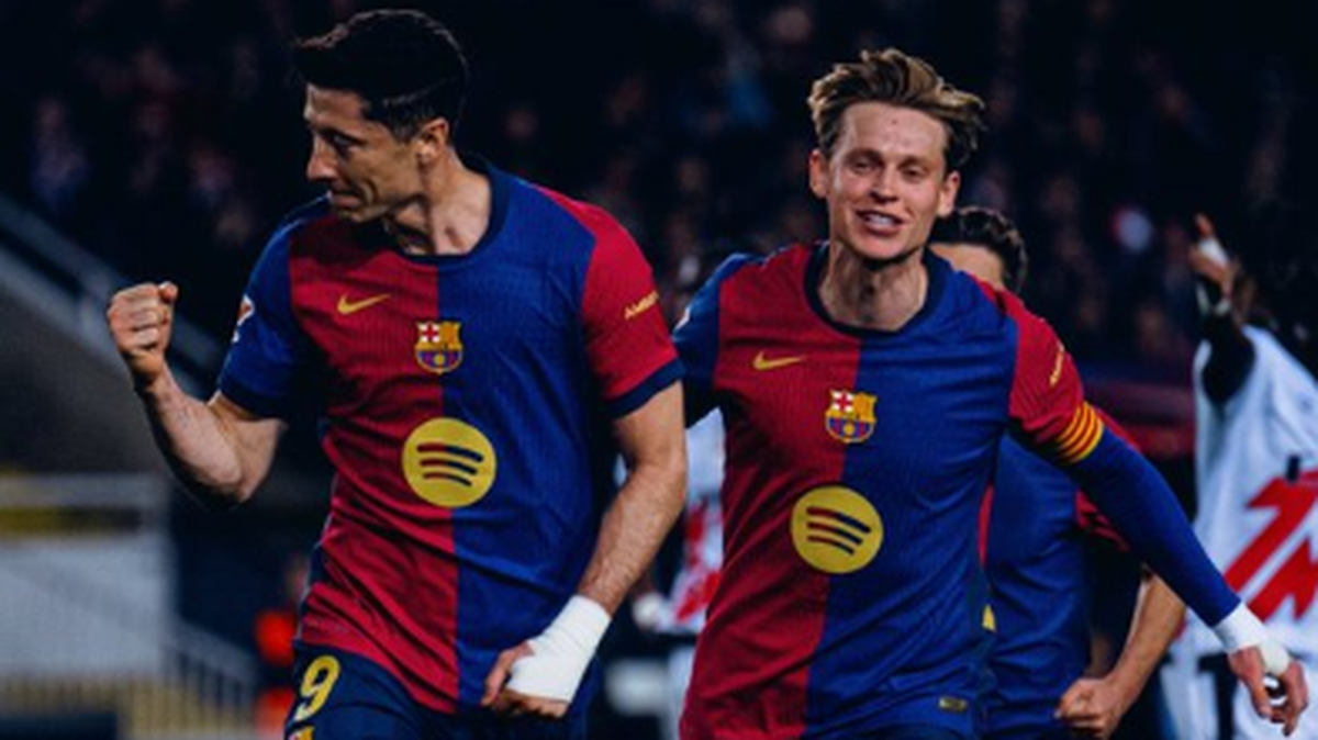 El Barcelona arrebató este lunes el liderato al Real Madrid tras una victoria sufrida 1-0 ante el Rayo Vallecano en Montjuic, en el cierre de la 24ª jornada de LaLiga.