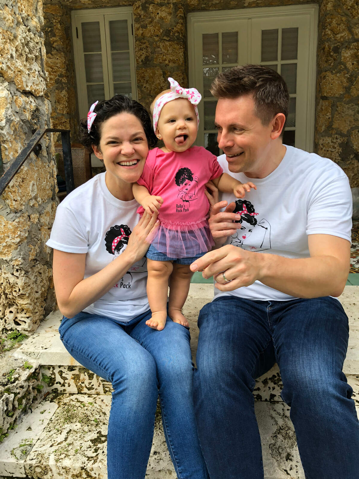 Rosemary Carrera recibió el diagnóstico de cáncer de seno cuando su hija tenía ocho meses. El apoyo de su familia fue fundamental.