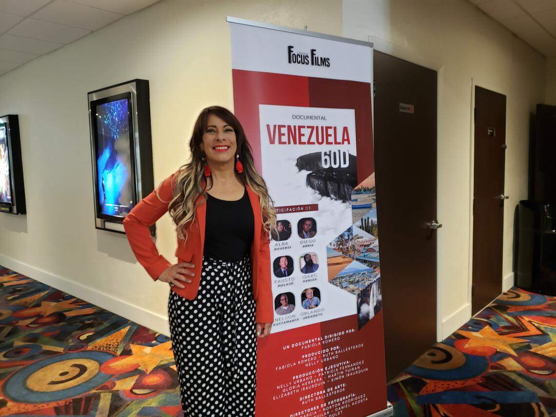 La cineasta venezolana Fabiola Romero presentó en Miami el documental “Venezuela 60D”.