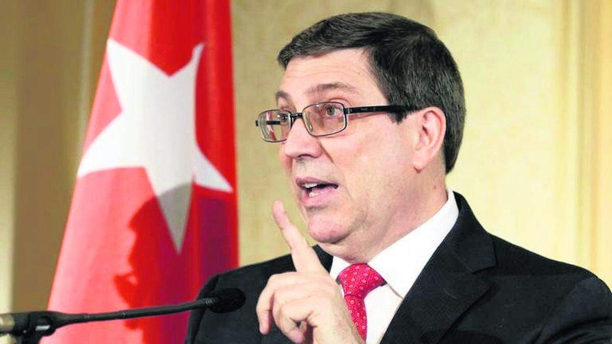 Foto de archivo. “La publicación de algunas regulaciones sobre las medidas anunciadas el 16 de mayo por el gobierno de EEUU respecto a Cuba confirma el carácter extremadamente limitado de este paso”, señaló el ministro cubano de Relaciones Exteriores, Bruno Rodríguez, en su perfil de Twitter.