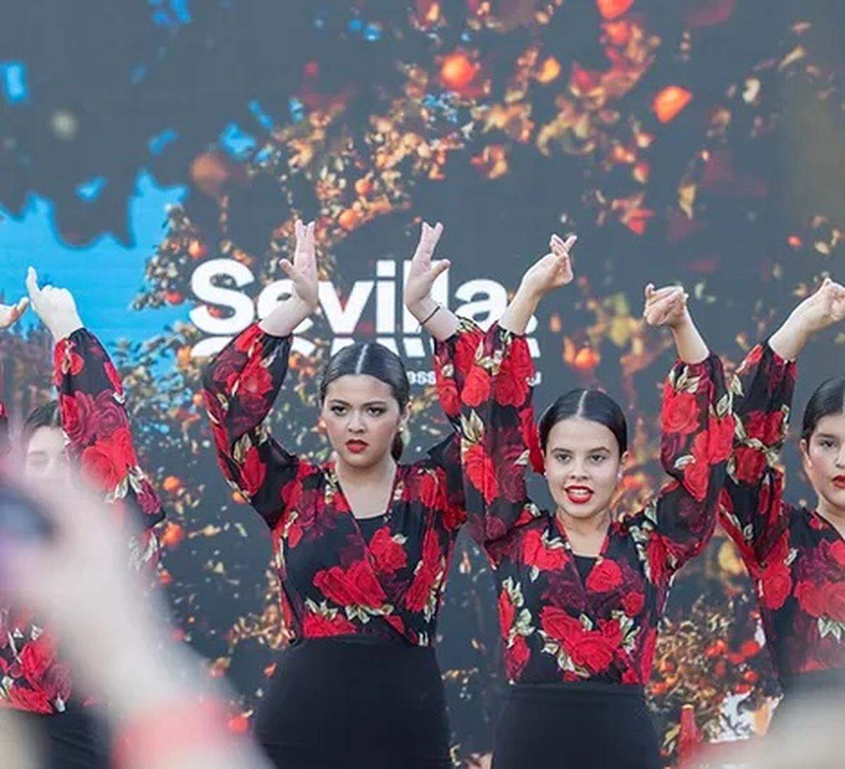 Feria de Sevilla en Miami en Alhambra Circle, Coral Gables.