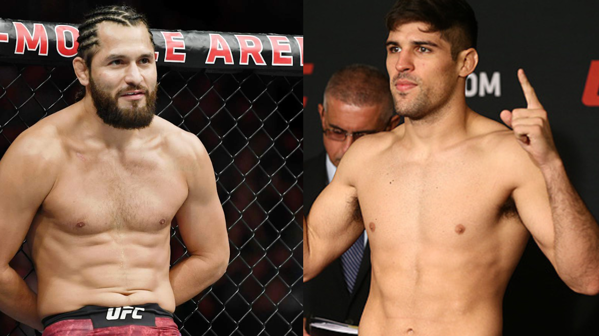 Jorge Masvidal (izq.) y Vicente Luque coinciden en una cosa: ambos quieren pelear en Miami.