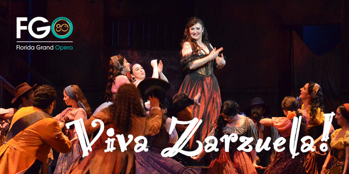 Florida Grand Opera presenta ¡Viva la zarzuela!  en Corpus Christi Catholic Church.