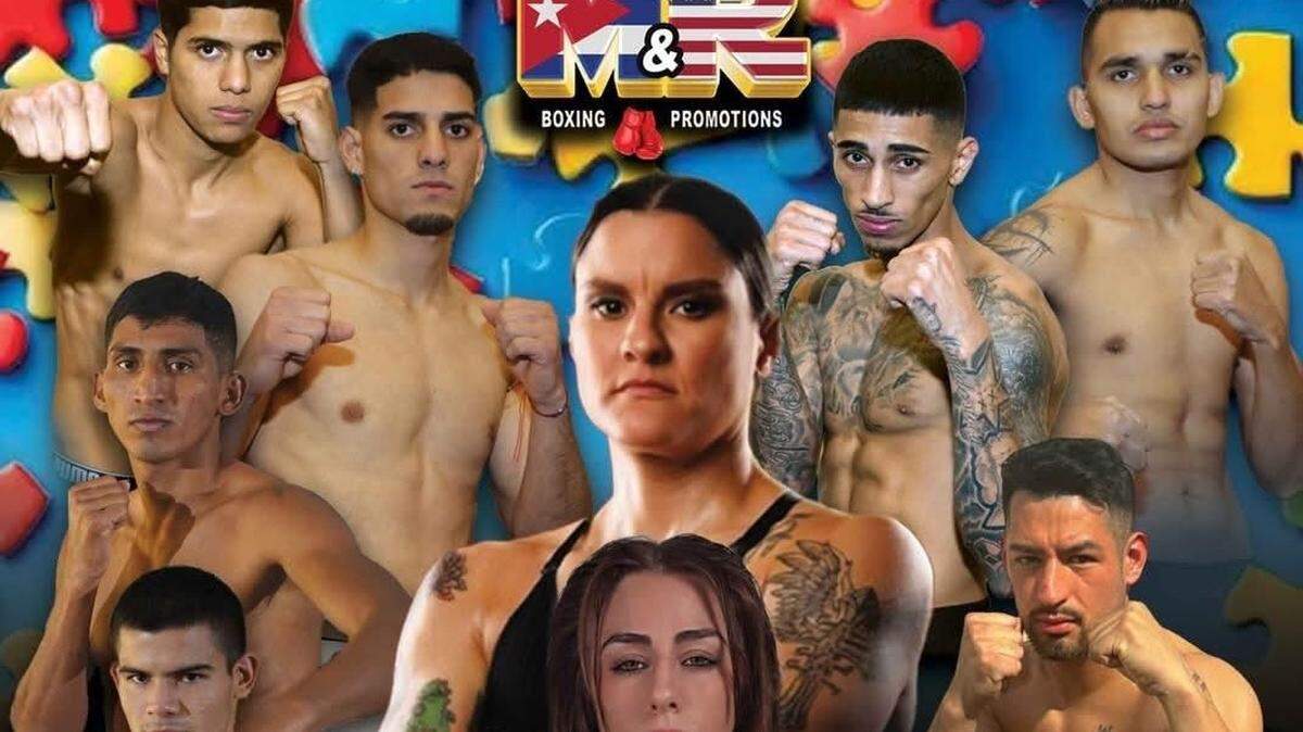 M&R Boxing presenta una velada única con talentos de Nicaragua, Puerto Rico, Perú y Cuba en el Hotel y Casino Miccosukee de Miami el 26 de abril. 