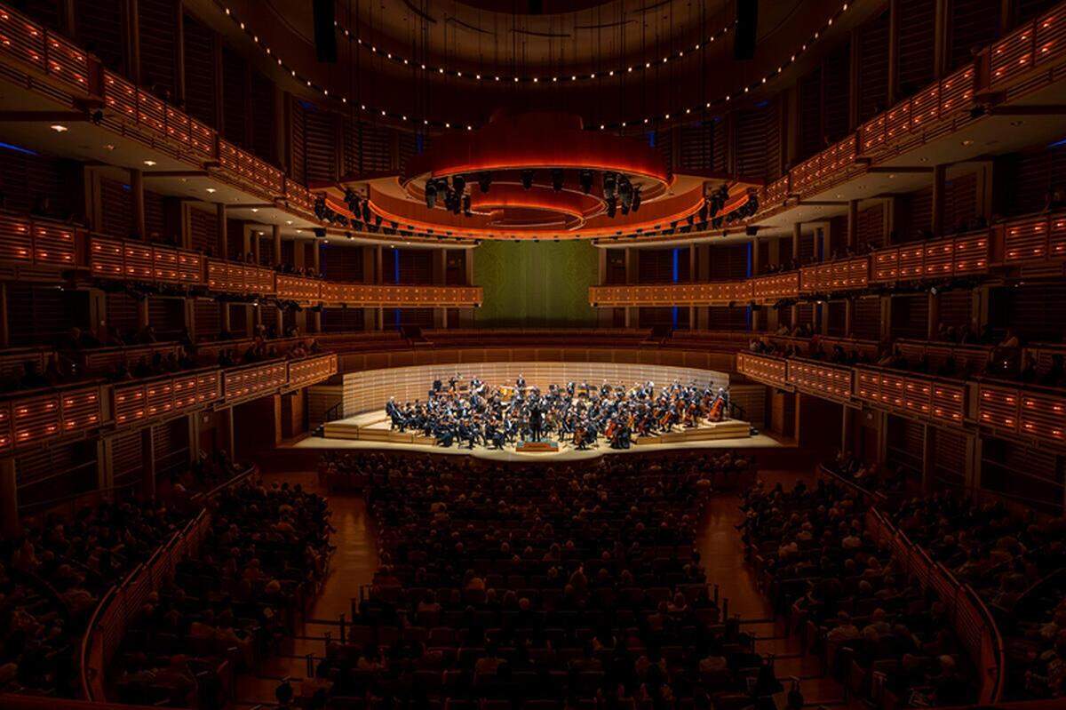 Riccardo Muti y la Orquesta de Chicago en el Knight/Arsht Center. 