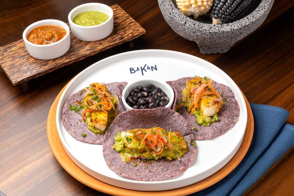 Róbalo chileno del restaurante mexicano Bakan.