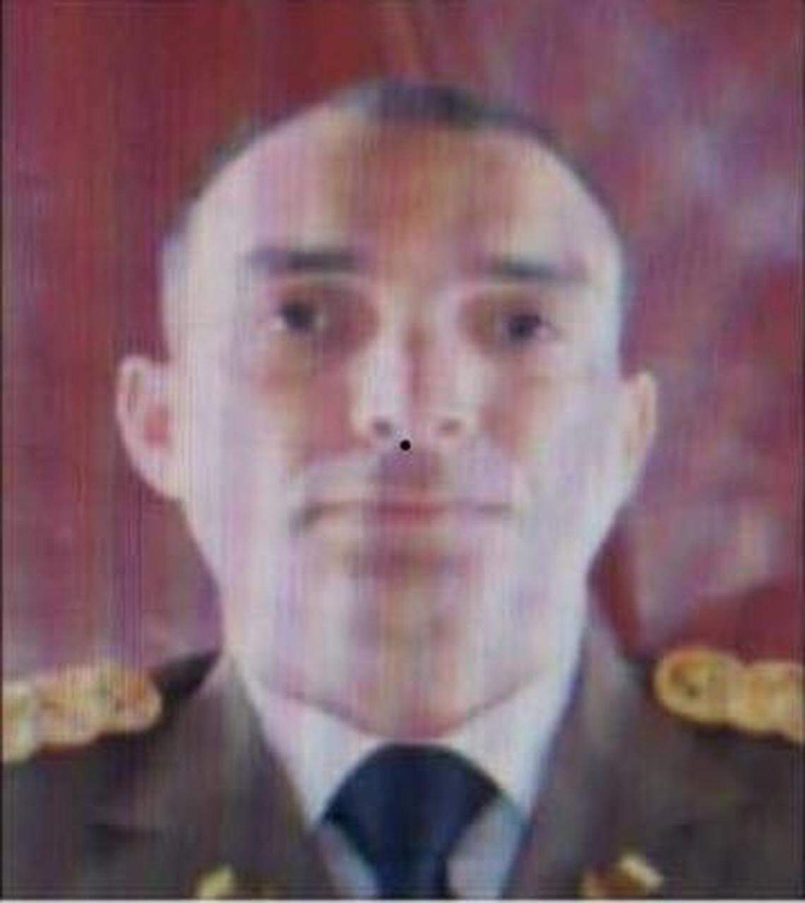 El coronel retirado Oswaldo García Palomo.