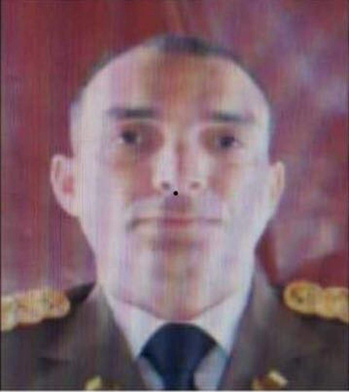 El coronel retirado Oswaldo García Palomo.