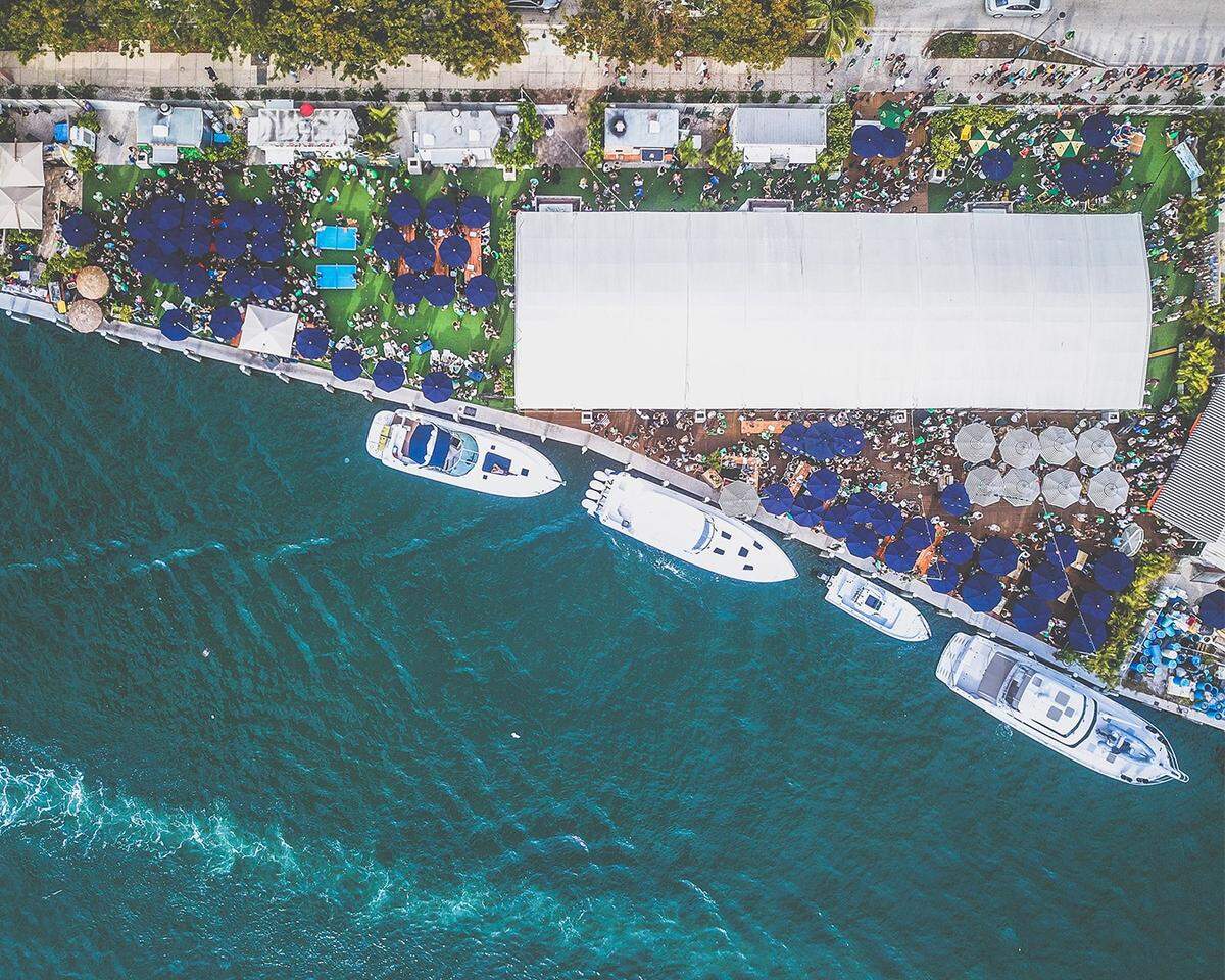 The Wharf, en el Río Miami, cuenta con varios eventos durante estas fiestas navideñas.