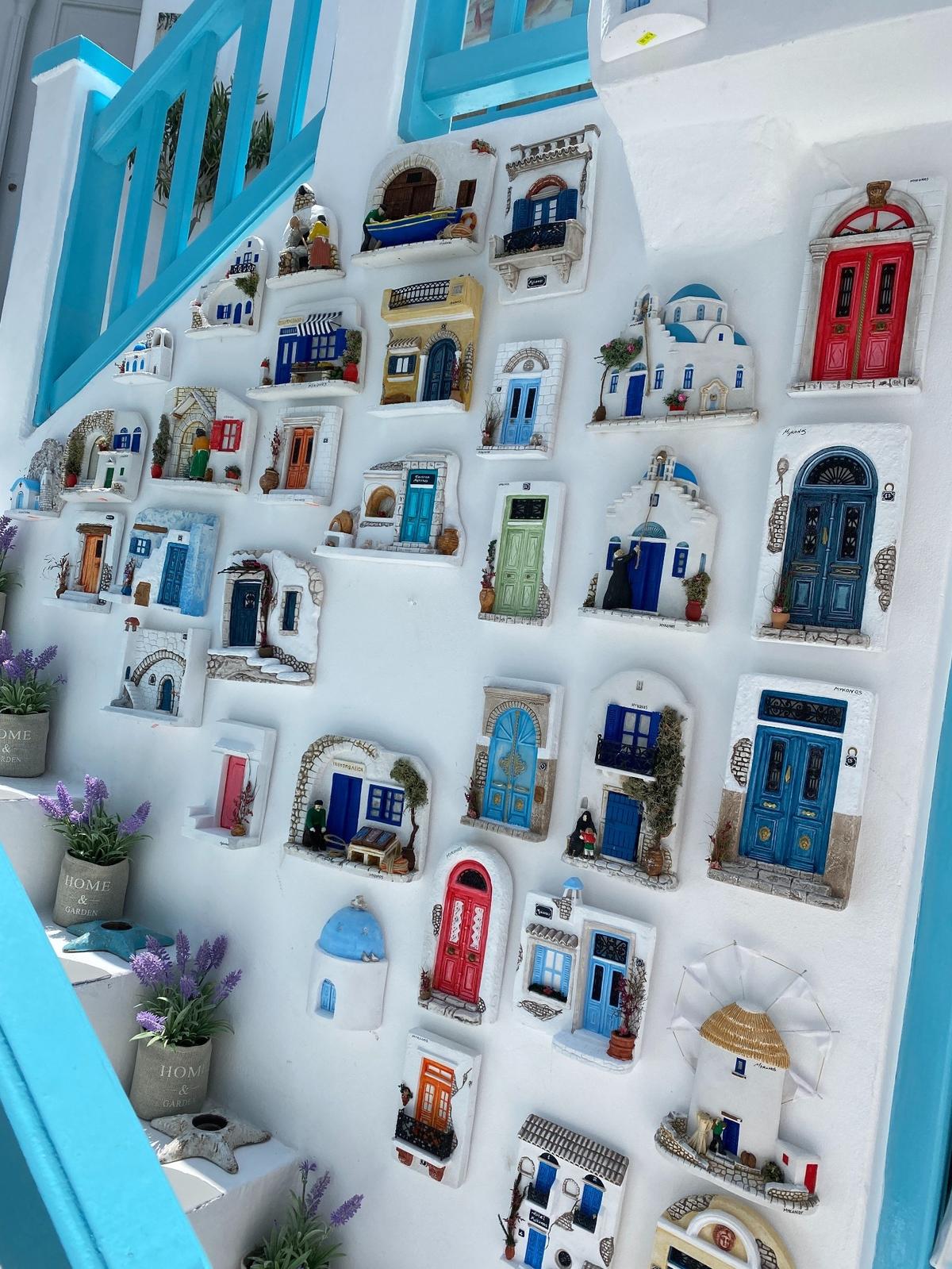 Cerámicas de Mikonos.