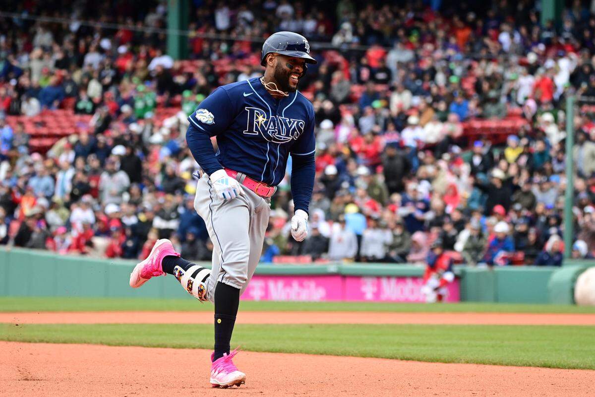 Yandy Díaz es tercero en promedio de bateo (.316) de la Liga Americana con los Rays de Tampa Bay.