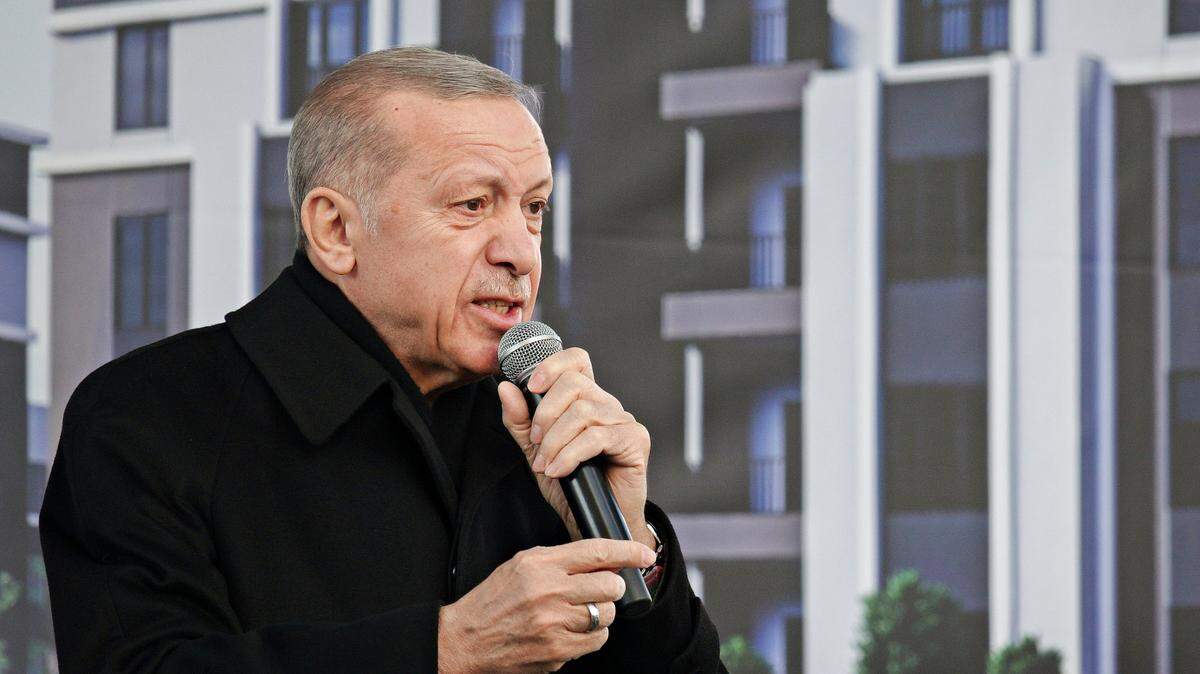 Turkish President Recep Tayyip Erdogan has been in office for 20 years and is seeking another term.