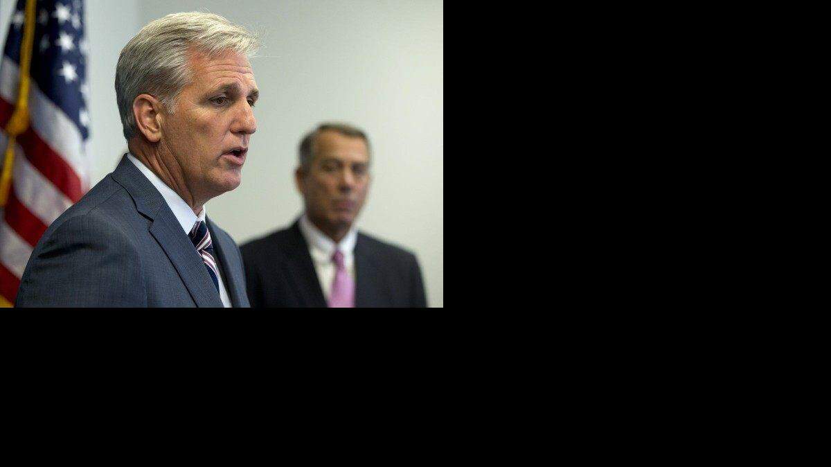 El legislador republicano Kevin McCarthy. AP/Archivo