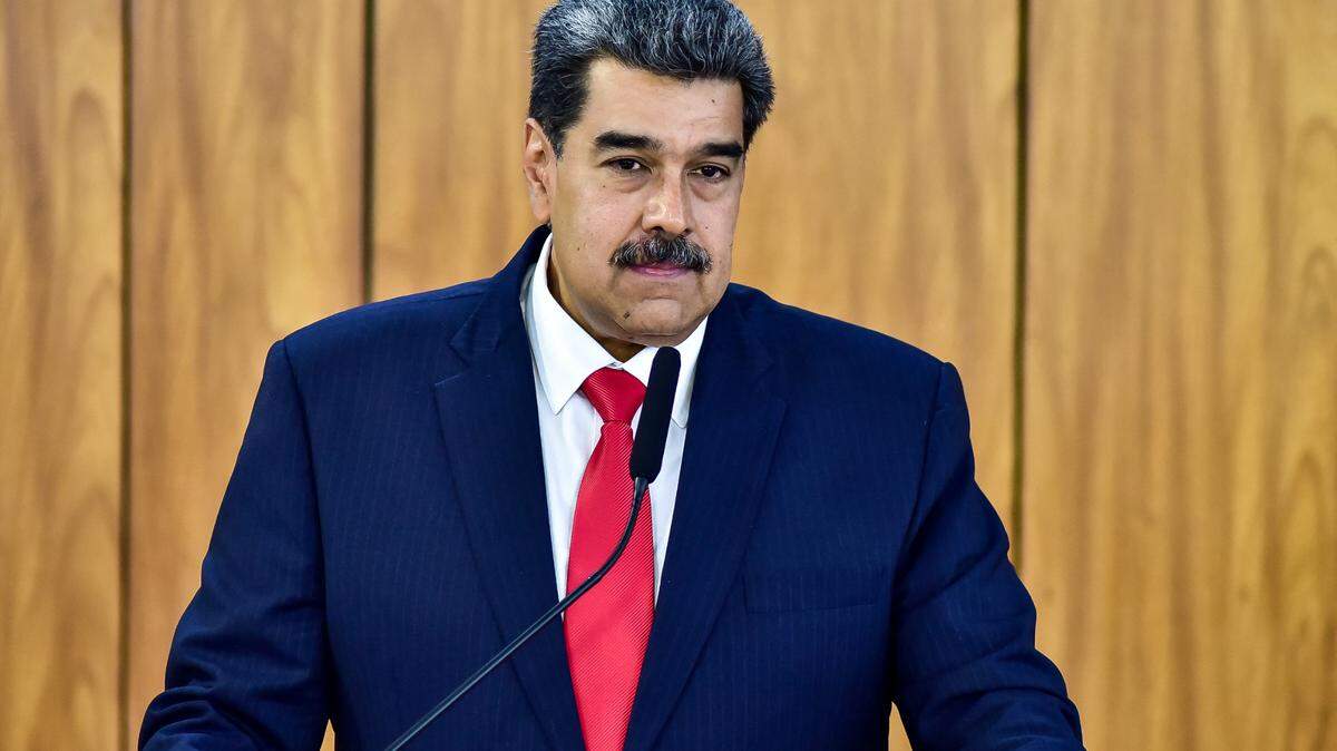 El presidente de Venezuela, Nicolás Maduro, el lunes 29 de mayo de 2023 en el Palacio de Planalto en Brasilia, Brasil. 