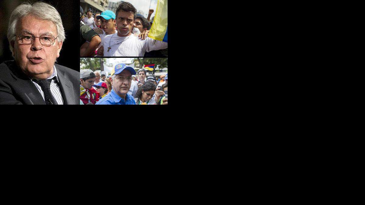 Felipe González recalcó que no cobrará por asistir a la defensa de los opositores y mostró su preocupación por la situación en Venezuela. EFE