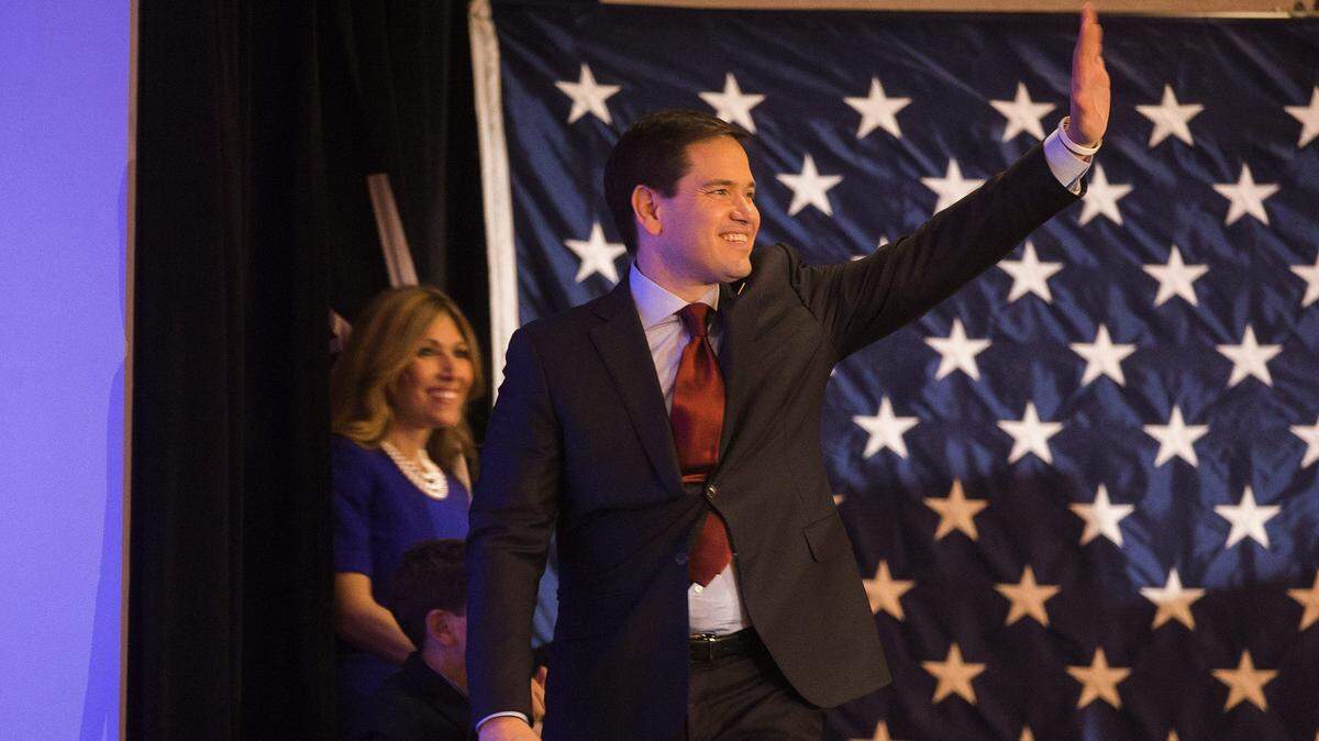 El senador republicano de Florida Marco Rubio, asumirá en enero como secretario de Estado de EEUU de la nueva Administración Trump.