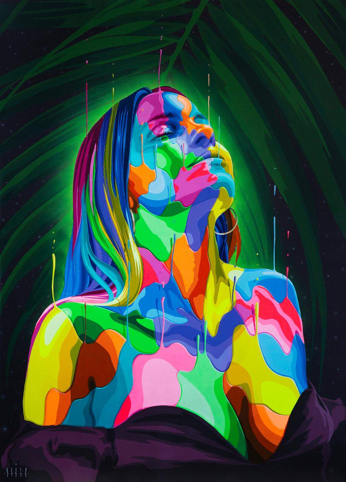 Obra del artista chileno Dasic Fernández