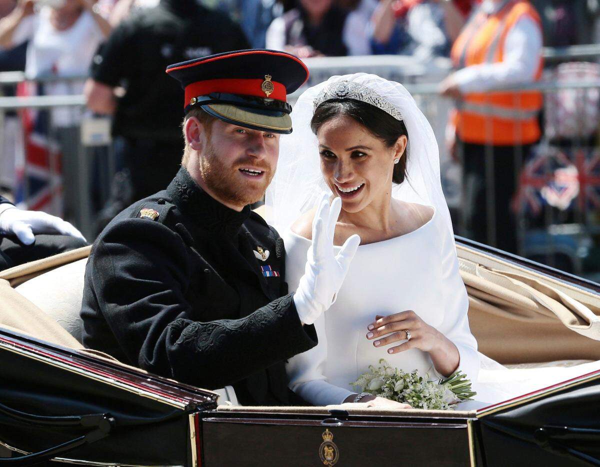 Sin lugar a dudas, la boda más publicitada del año fue la de la actriz Meghan Markle y el Príncipe Harry de Inglaterra.