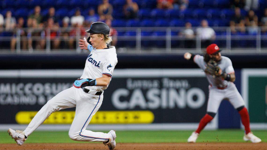 Miami activa a su estelar pelotero Kyle Stowers para el choque de domingo contra Milwaukee tras lesión muscular y apuesta por su versatilidad ofensiva