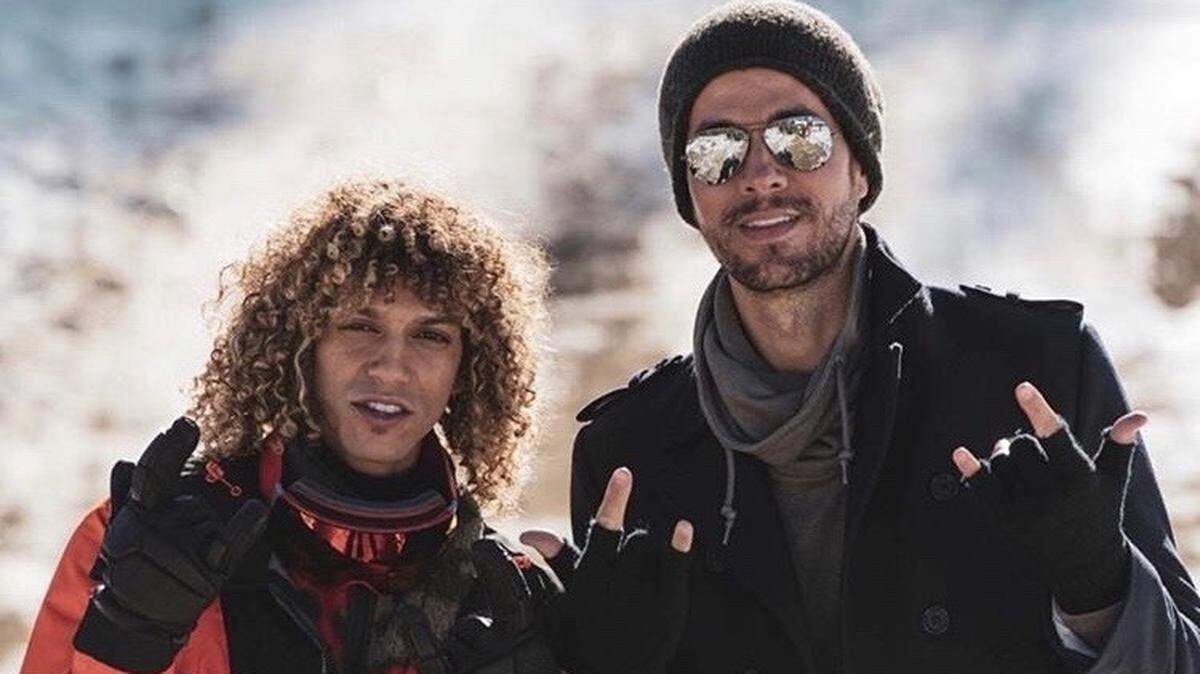 Enrique Iglesias y Jon Z filmaron el video ‘Después que te perdí’ en la montañas de Breckenridge, Colorado.