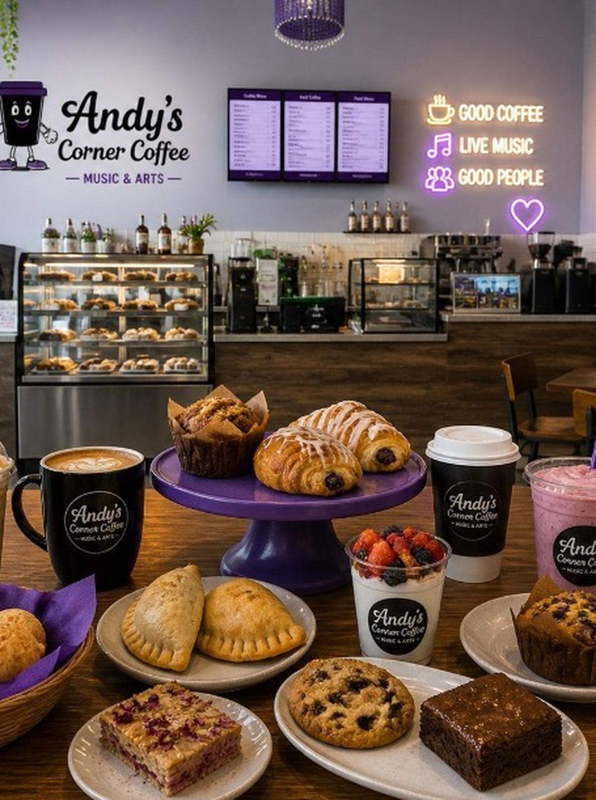 Andy’s Corner Coffee, en Fort Lauderdale, es uno de los negocios que participa en La Noche Argentina este fin de semana en Miami, con descuentos, regalos y música latina.