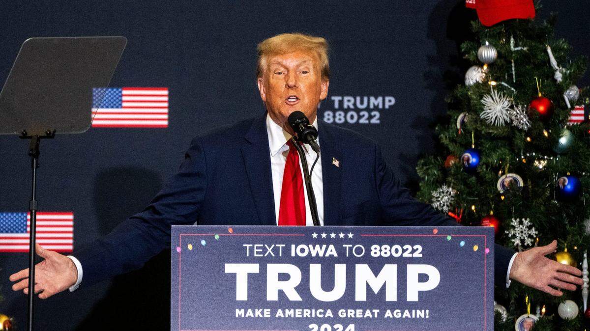 Foto de archivo del expresidente Donald Trump. La decisión de un tribunal cuyos jueces fueron nombrados por gobernadores demócratas supone la primera vez en la historia que la Sección 3 de la 14ta Enmienda se utiliza para descalificar a un candidato presidencial.