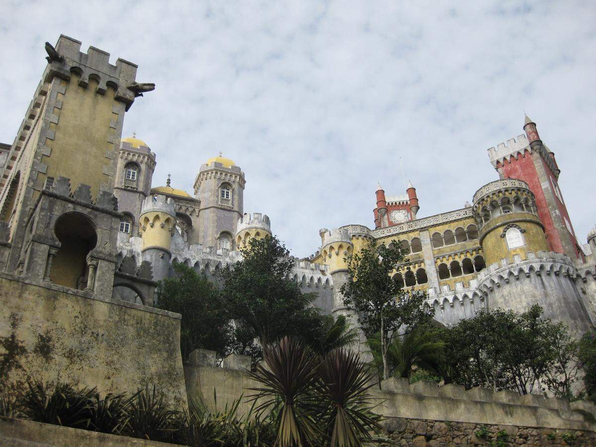 Palacio da Pena, situado en la localidad de Sintra, a pocos kilómetros de Lisboa.