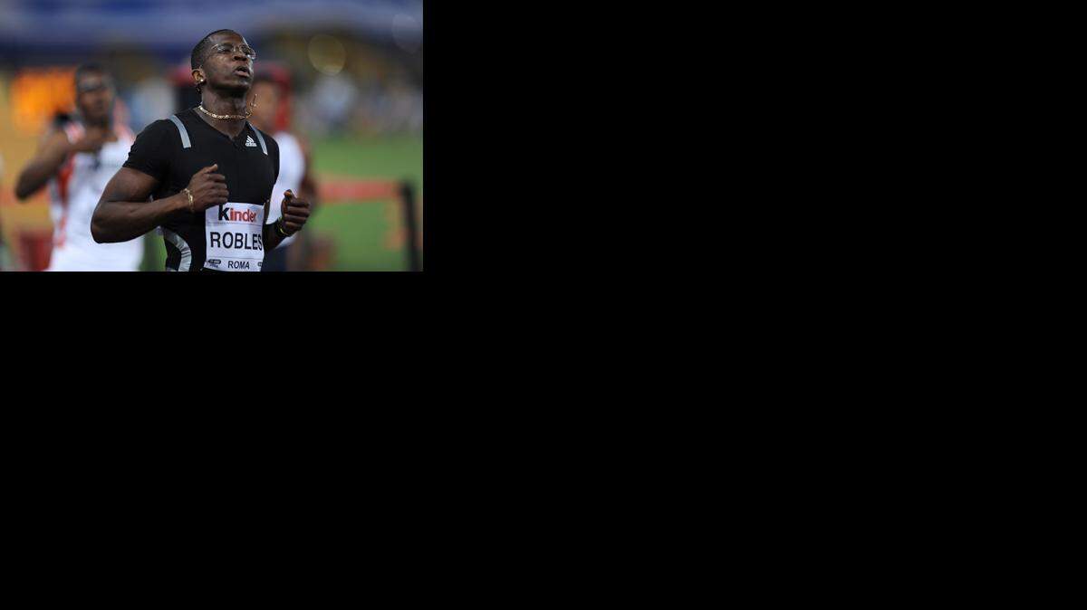 El cubano Dayron Robles