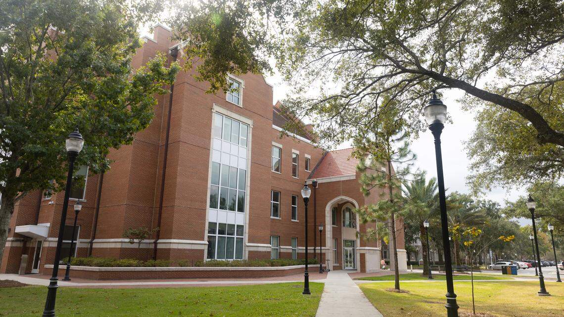 Campus de la Universidad de Florida en Gainesville, Florida.