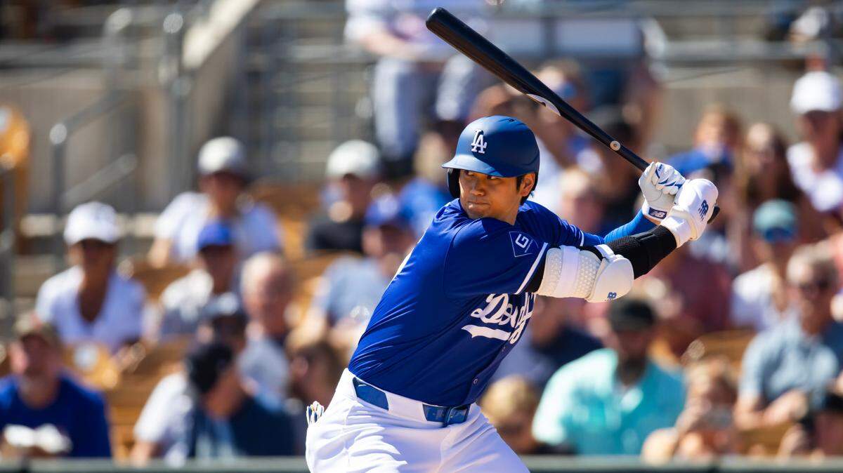 Shohei Ohtani se fue de 5-2 en su primer partido con los Dodgers de Los Angeles que derrotaron 5-2 a los Padres de San Diego en la apertura de la temporada regular, el miércoles 21 de marzo de 2024 en Seúl, Corea del Sur.