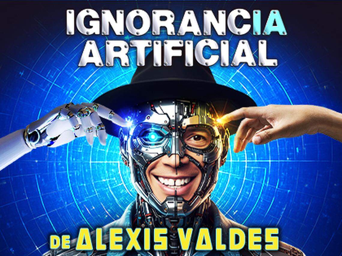 “IA Ignorancia artificial”, un espectáculo de Alexis Valdés en el Teatro Trail.