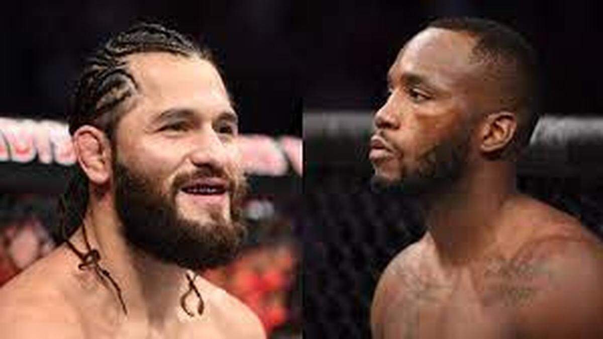 Leon Edwards (der.), quien el 20 de agosto retará por el título welter de la UFC al campeón Kamaru Usman, indicó que de subir a lo más alto de la empresa no tendría ningún problema en concederle una oportunidad de pelea a Jorge Masvidal.