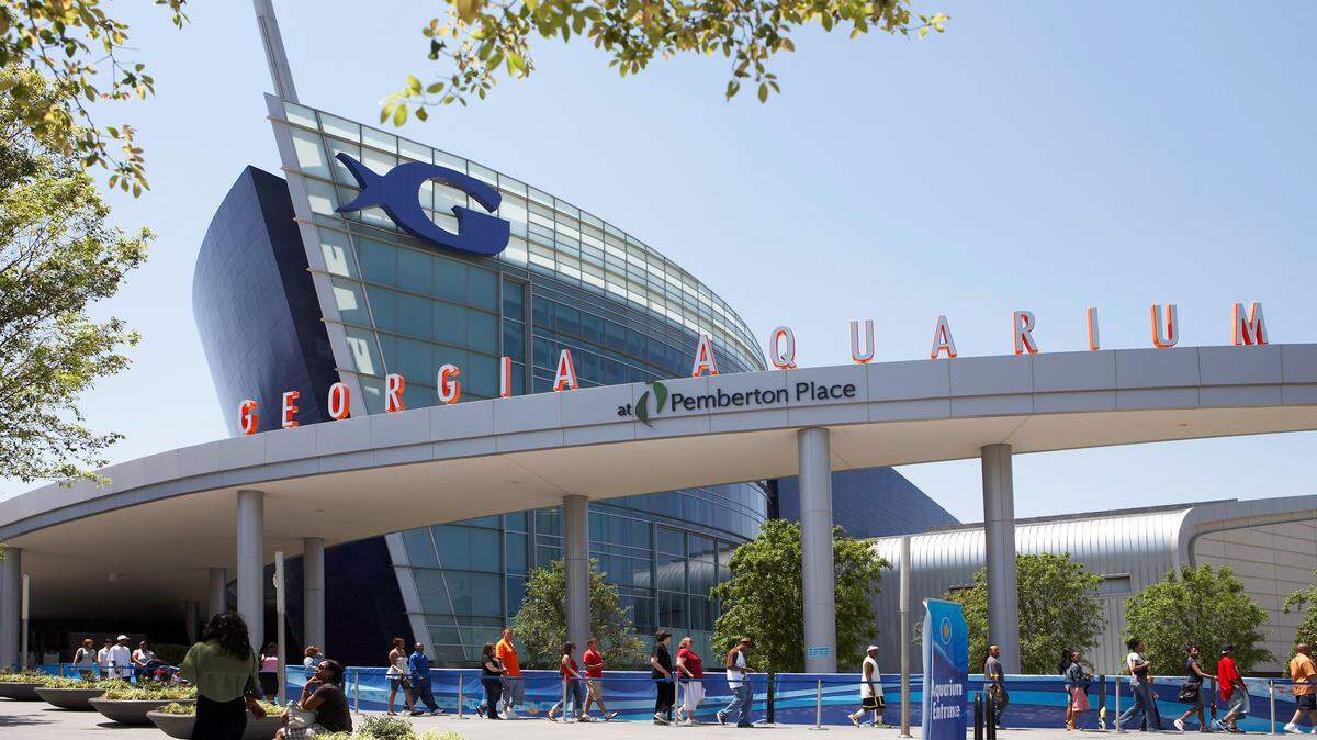 Exterior del Acuario de Atlanta.