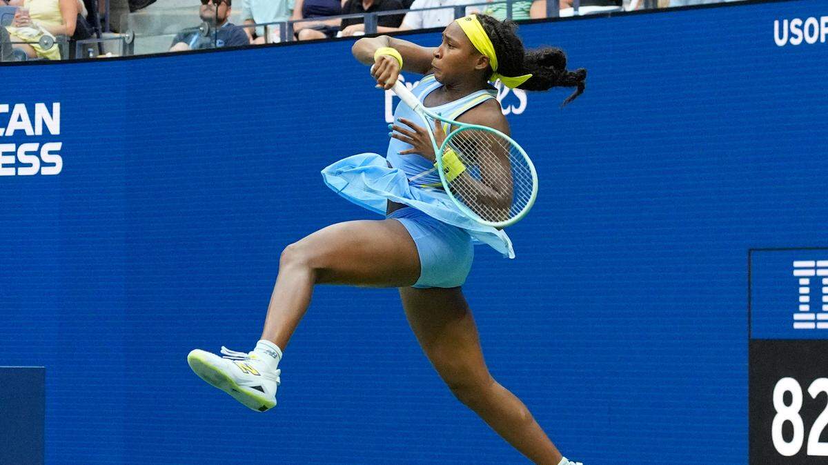 La estadounidense Coco Gauf cayó 6-3, 4-6 y 6-3 ante su compatriota Emma Navarro, el domingo en el US Open en Nueva York.
