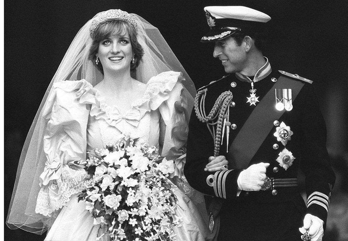 Foto de la boda de los Príncipes de Gales.