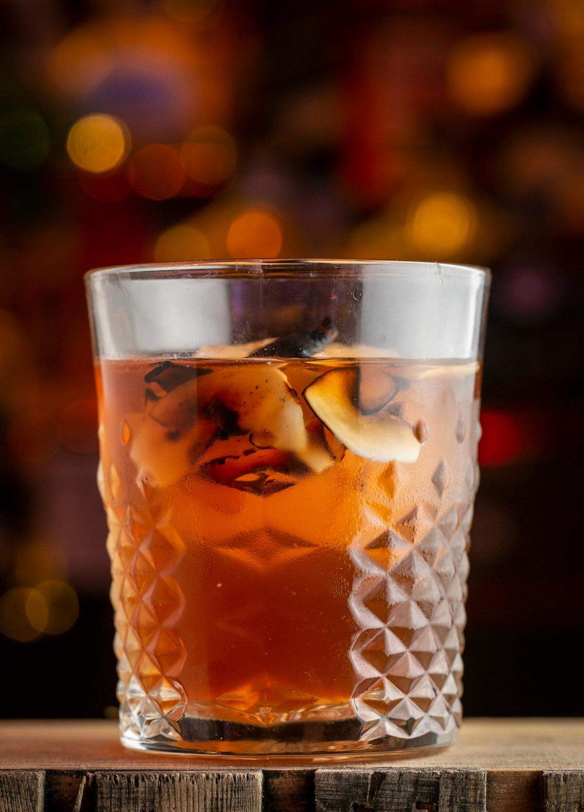 Cóctel Papa Double Old Fashioned.