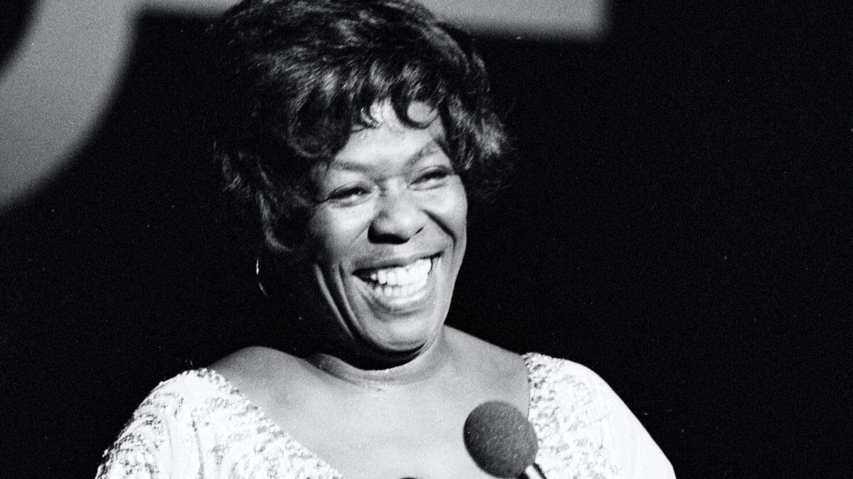 Homenaje a Sarah Vaughan en el Adrienne Arsht Center.