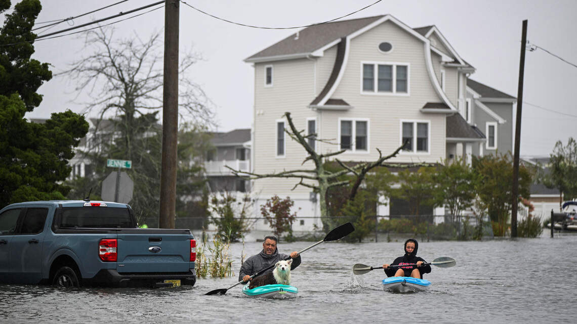 Una fuerte tormenta azota el noreste de Estados Unidos