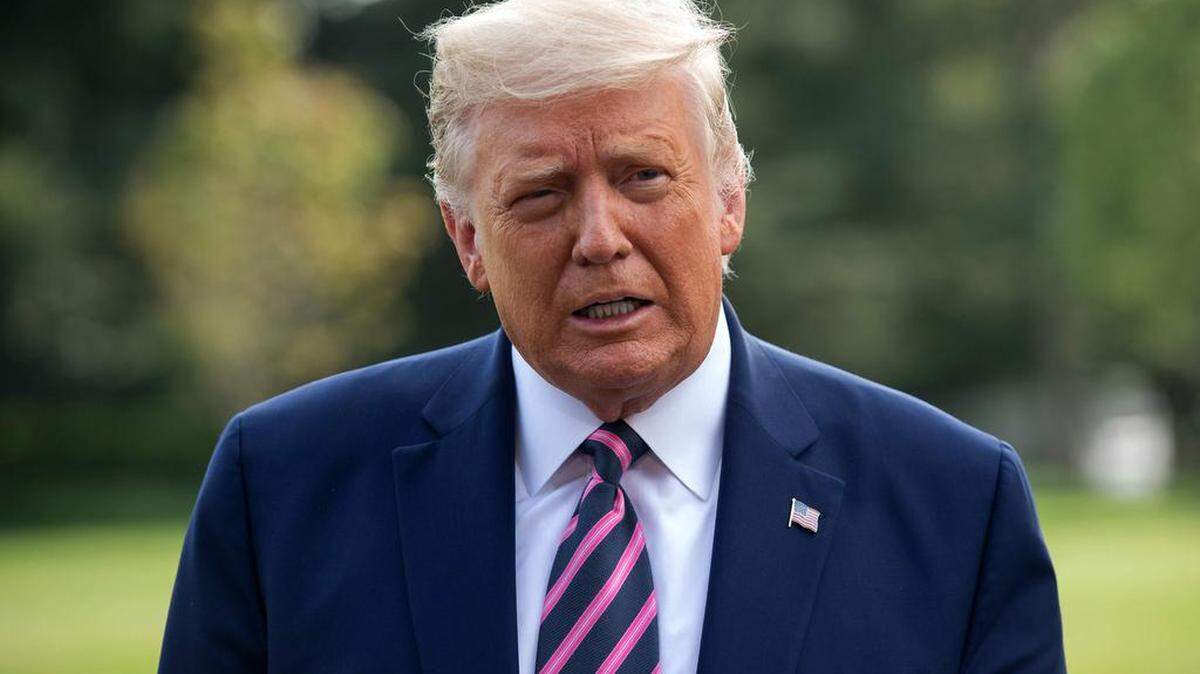 El presidente Donald TRump en una foto de archivo de septiembre de 2020.