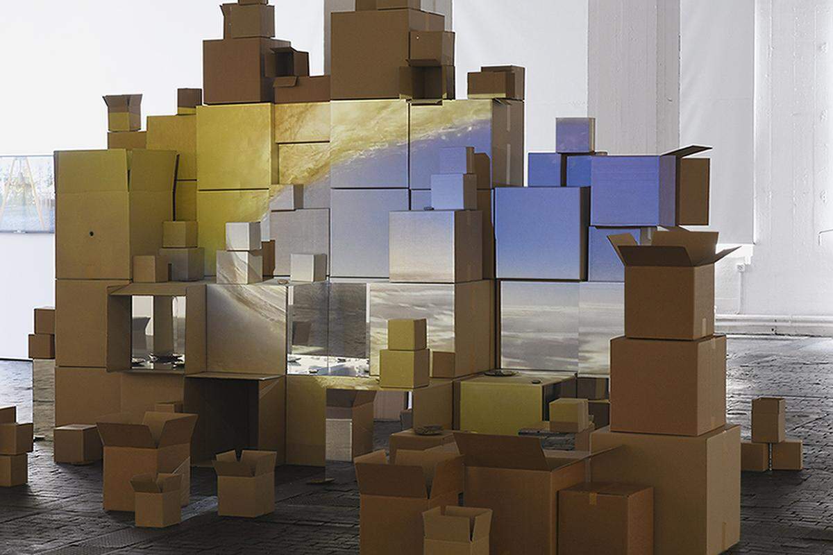 “Hreinn Fridfinnsson: For the time being”, instalación de Hreinn Fridfinnsson en el Museum of Art and Design (MOAD) de MDC.