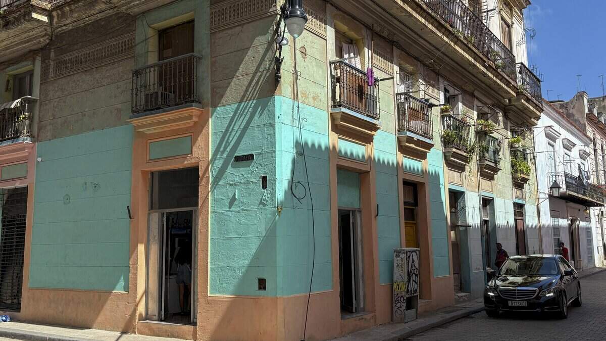 General view of a street at the Old Havana neighborhood, in Havana, on June 23, 2026. (Photo by Pablo PORCIUNCULA / AFP via Getty Images)