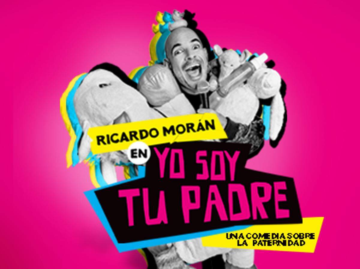 Ricardo Morán presenta el espectáculo de humnor “Yo soy tu padre” en el Teatro Trail.