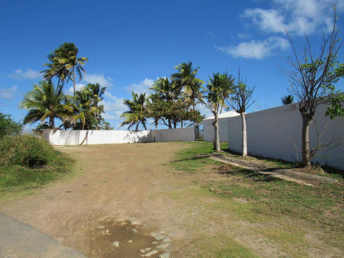 The plot that housed the home of Adolfina Villanueva and her family still sits empty today. Courtesy of Isabel Sophia Dieppa