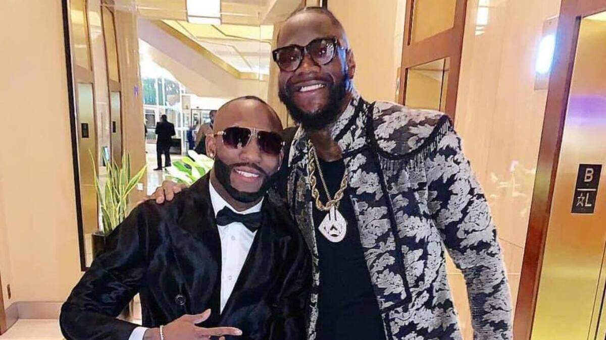 YORDENIS UGAS, junto al titular pesado Deontay Wilder. El cubano regresa al ring este 20 de julio contra Omar Figueroa.