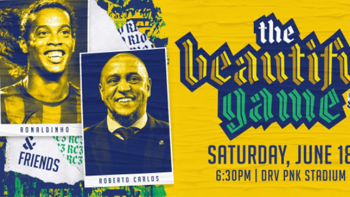 Este partido de celebridades ha sido bautizado como The Beautiful Game by R10 y RC3.