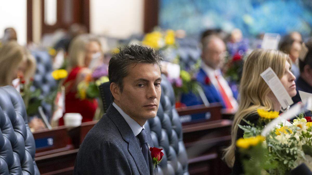 El representante estatal de Florida Fabian Basabe, republicano de Miami Beach, asiste a la sesión legislativa en el Capitolio de Tallahassee el pasado 4 de marzo.