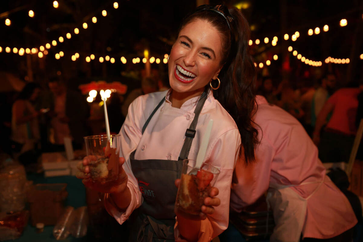 La chef de comida vegana, Chloe Coscarelli.