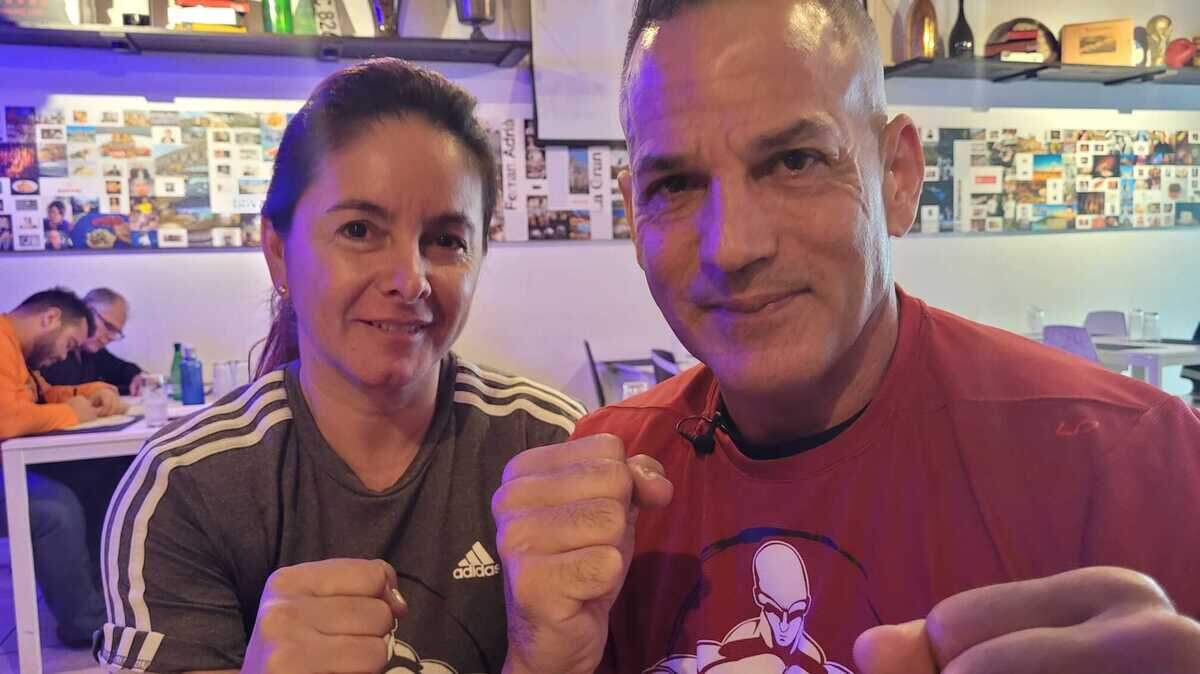 Elio y Ewa Tarragó llevan adelante el proyecto de 305 Fights.