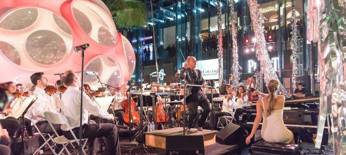 Orquesta Sinfónica de Miami en el parque del Doral.